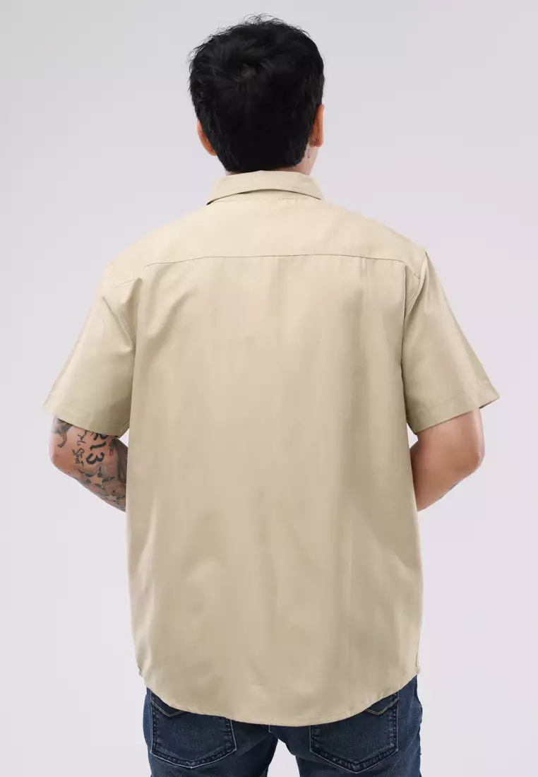 Woven Polo Short Sleeve