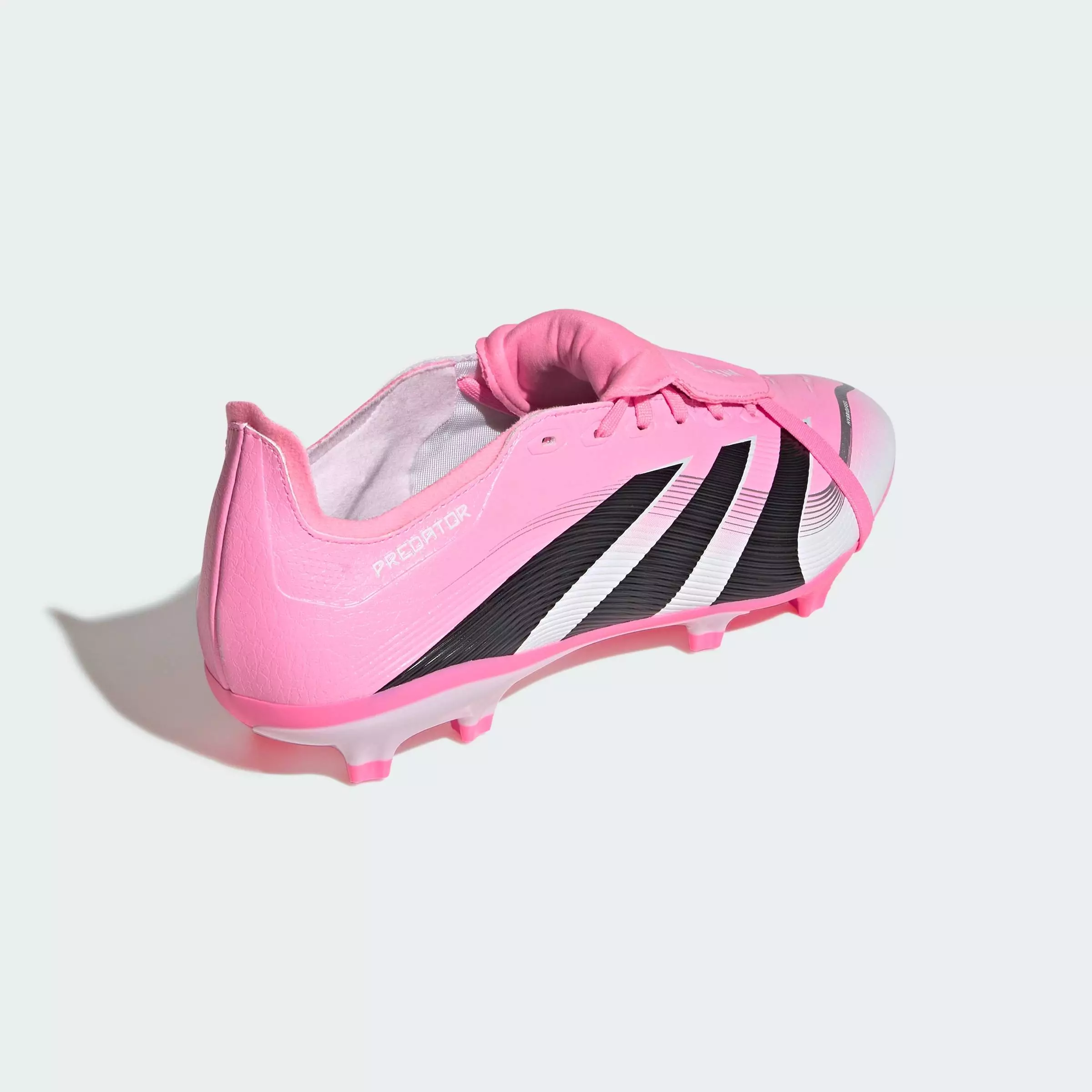 Football PREDATOR LEAGUE Fold-Over Tongue Firm Ground/Multi Ground Football Boots Unisex Pink JI1113