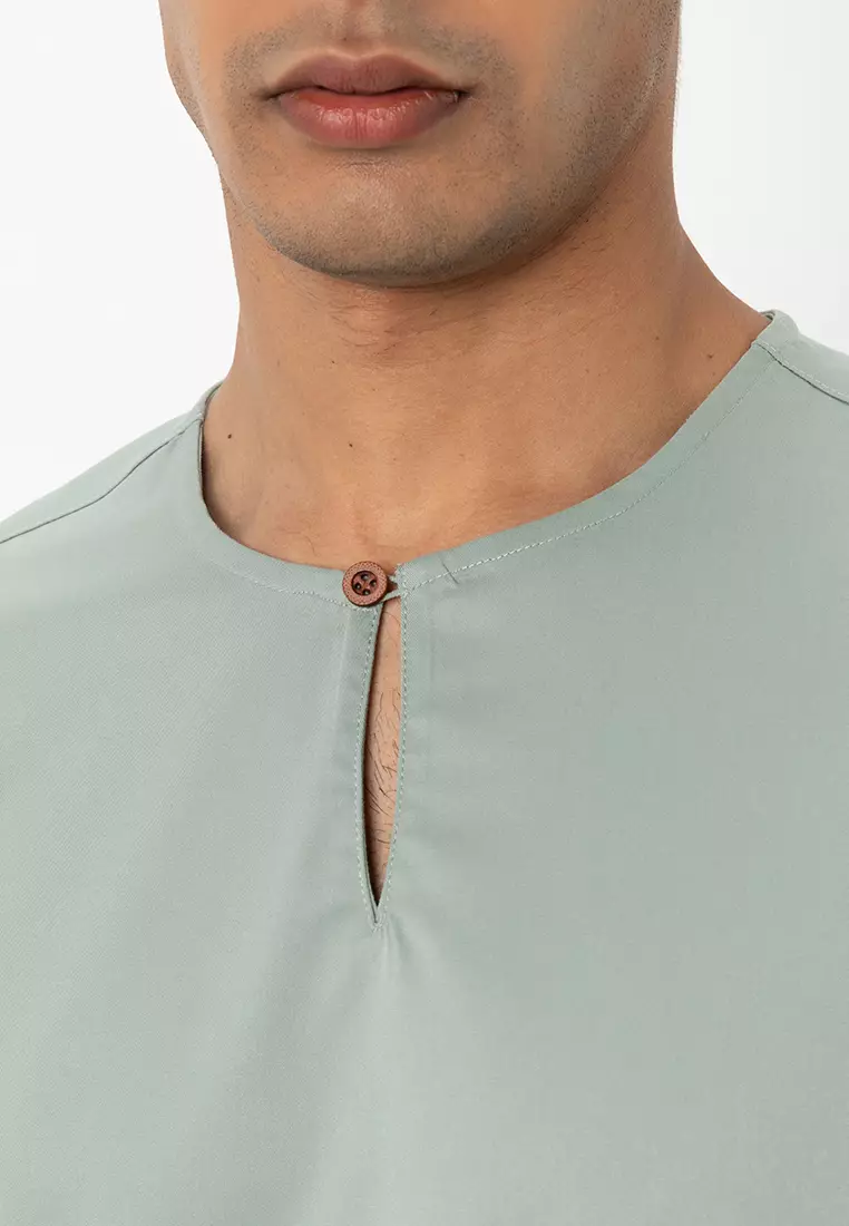 Teluk Belanga Easy Iron Baju Melayu Top
