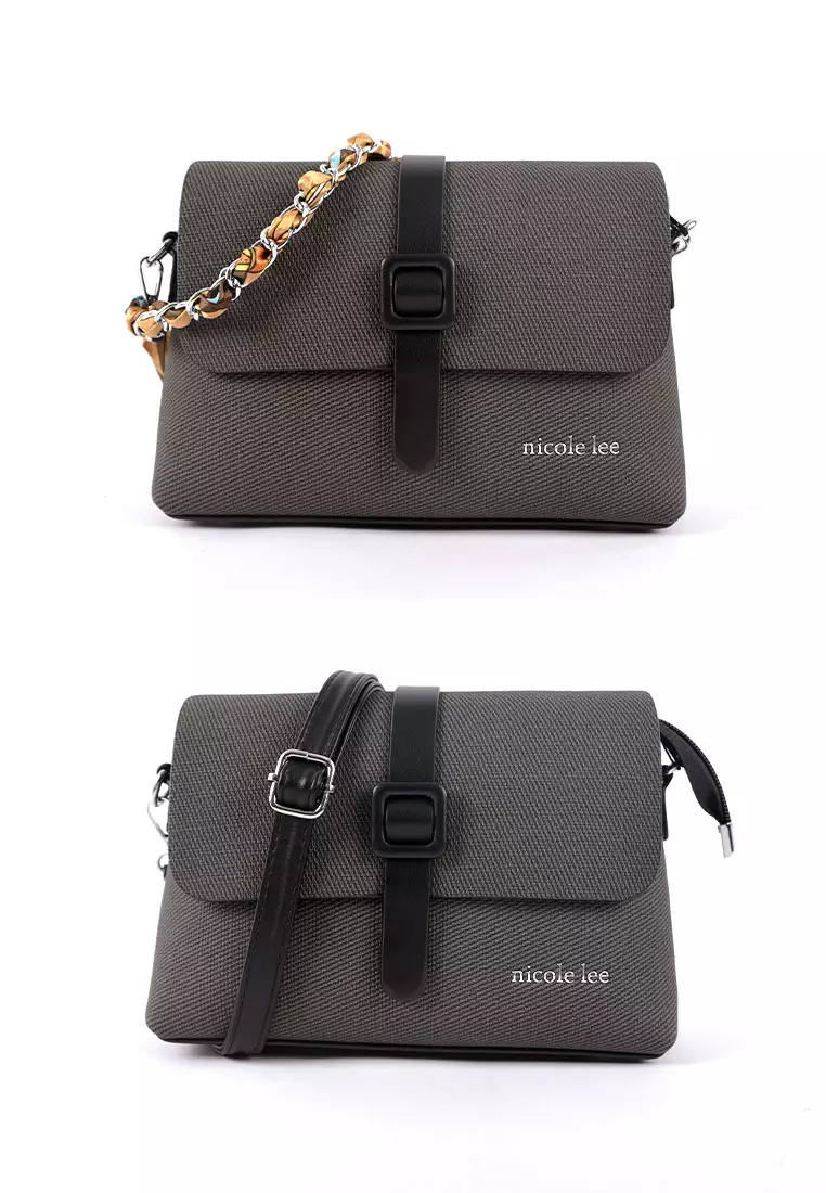 Nicole Lee Tas Wanita Sling Bag 3721512301BLA
