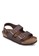 Birkenstock brown Milano Birko-Flor Sandals BI090SH64HNFMY_1