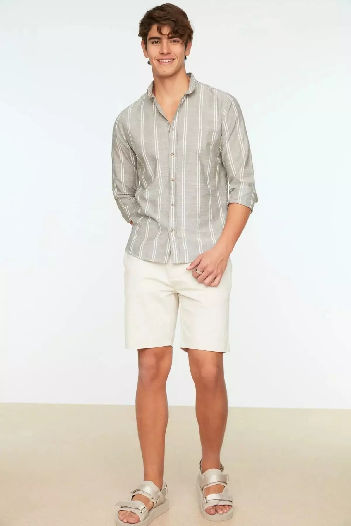 Striped Slim Fit Shirt