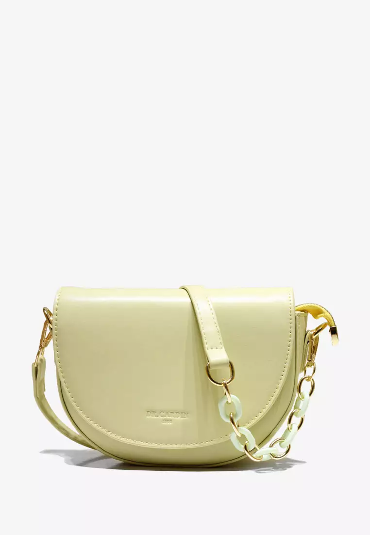 Pu leather sling store bag