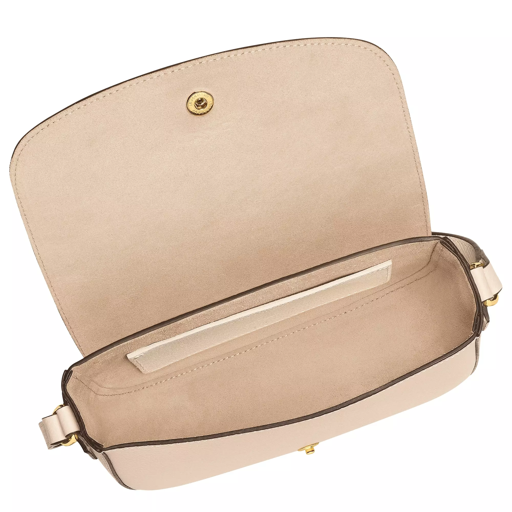 Epure S Leather Crossbody Bag - White Paper