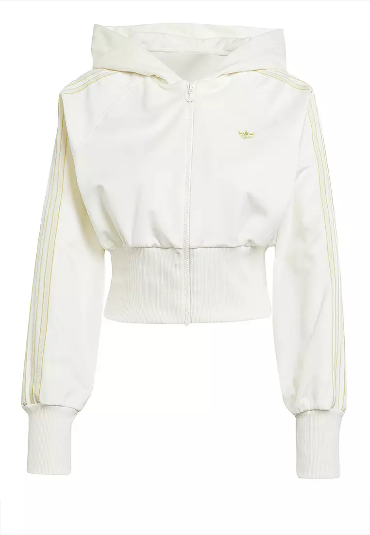 Buy ADIDAS Velour Zip Hoodie Track Top 2025 Online ZALORA