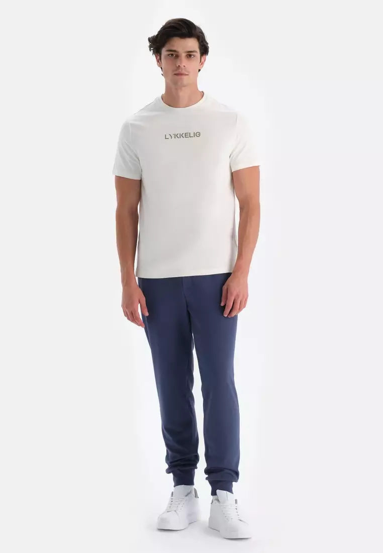 Indigo Trousers, Jogger, Rib, Loungewear for Men