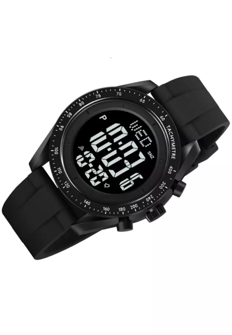 Jam Tangan Digital Pria Waterproof Many Function Strap Tali Material Silicone DV61 ORIGINAL