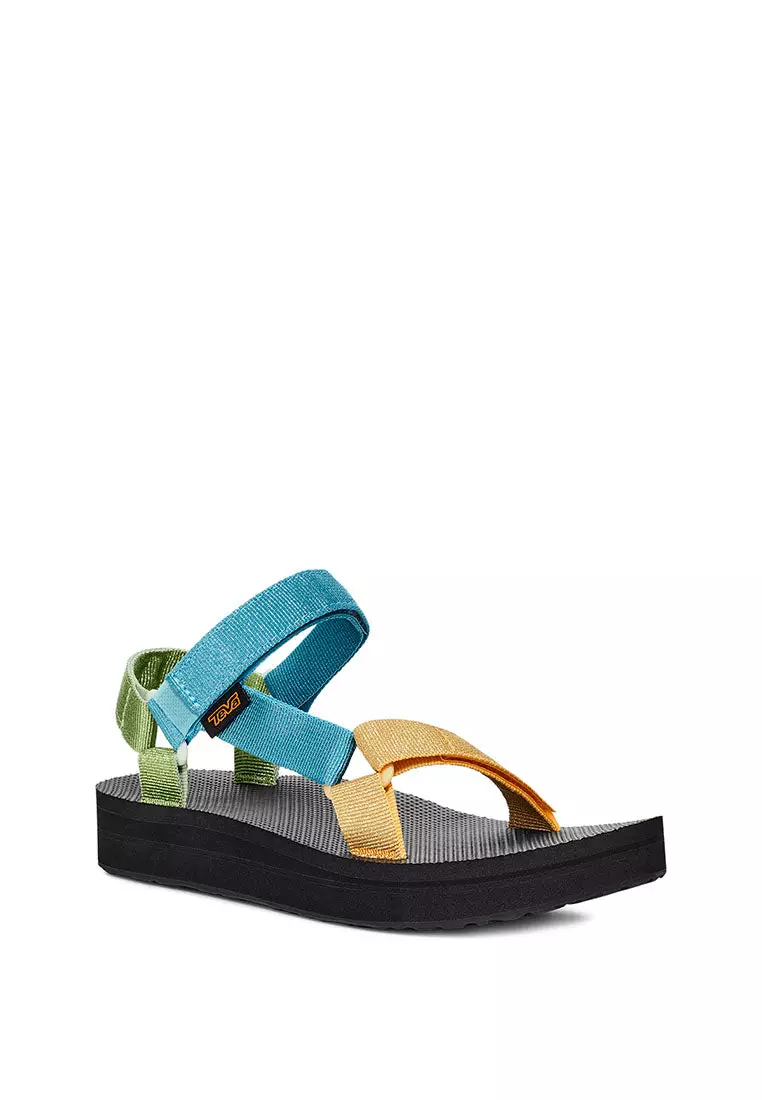 Buy Teva Teva Women's Midform Universal Sandal - Metallic Blue Multi ...