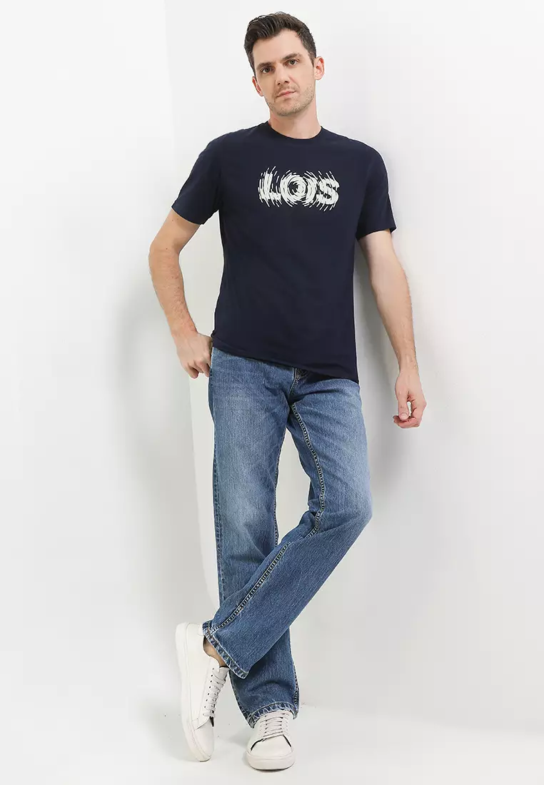 Basic Straight Fit Denim Pants BFS2501D