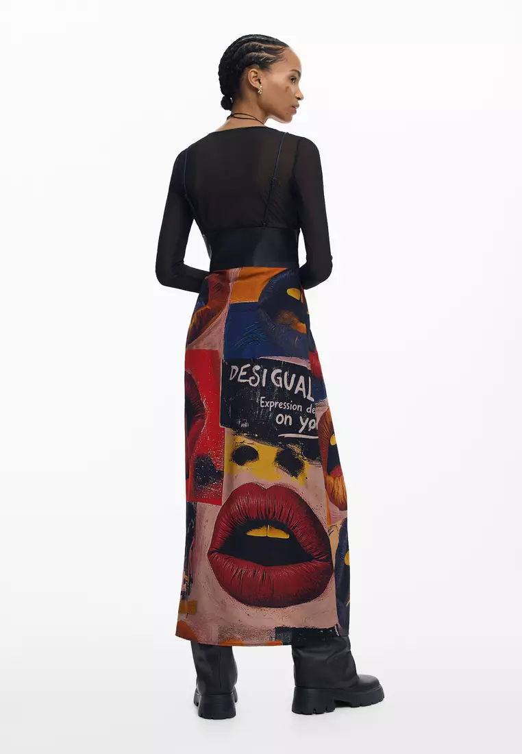RECYCLED STRAP DRESS