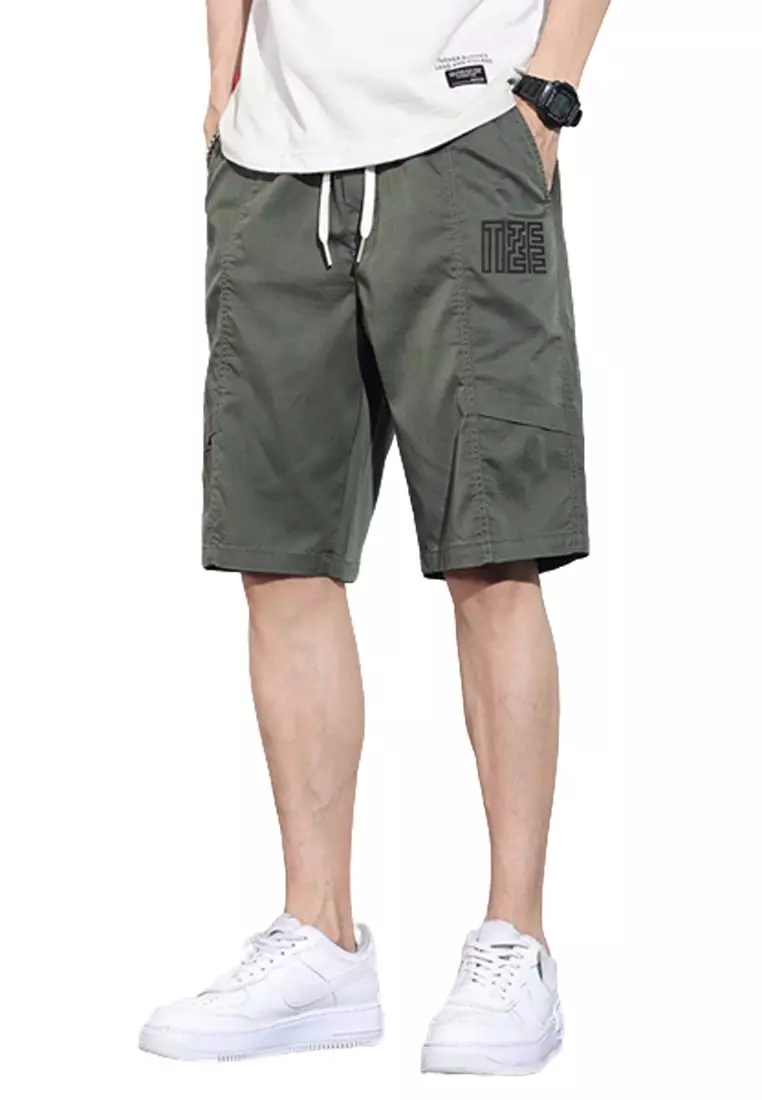 Casual drawstring shorts online
