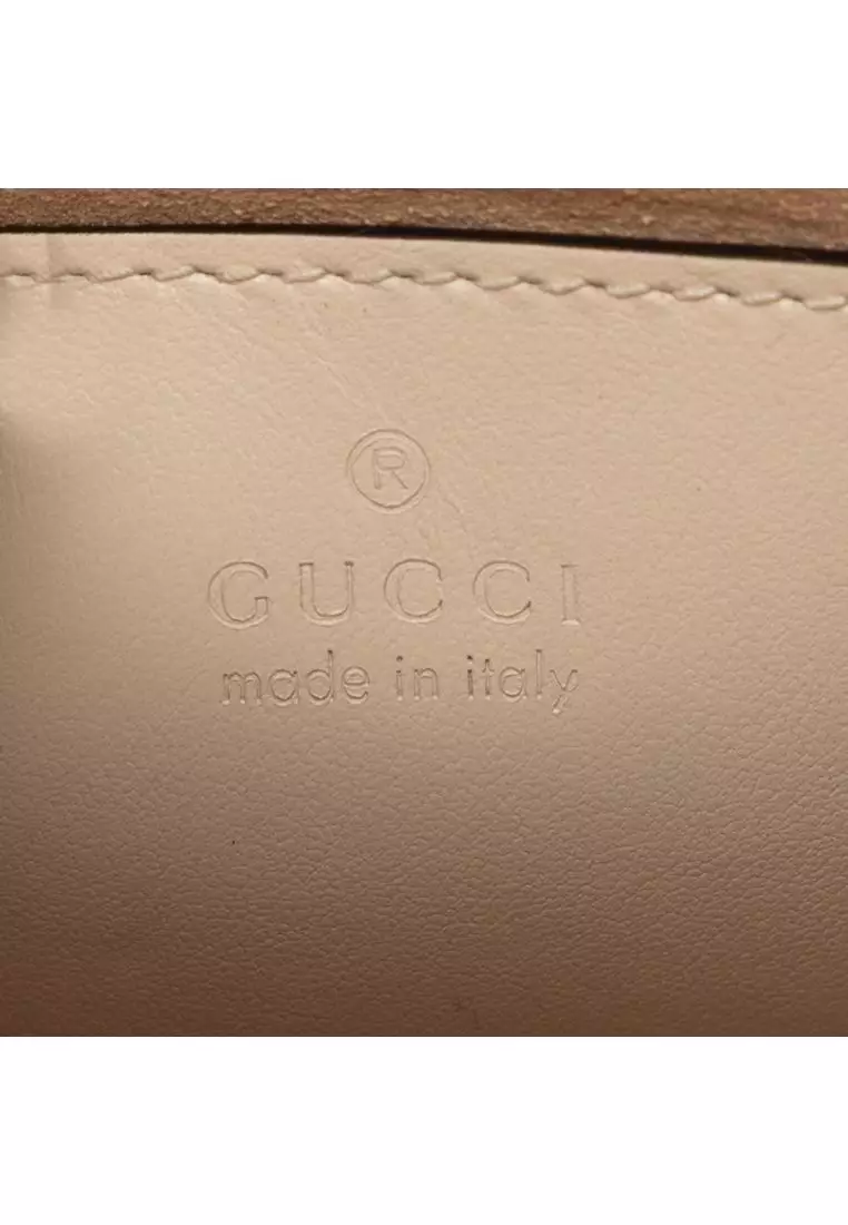 Pre-Loved Gucci Mini Gg Marmont Matelasse Leather Satchel