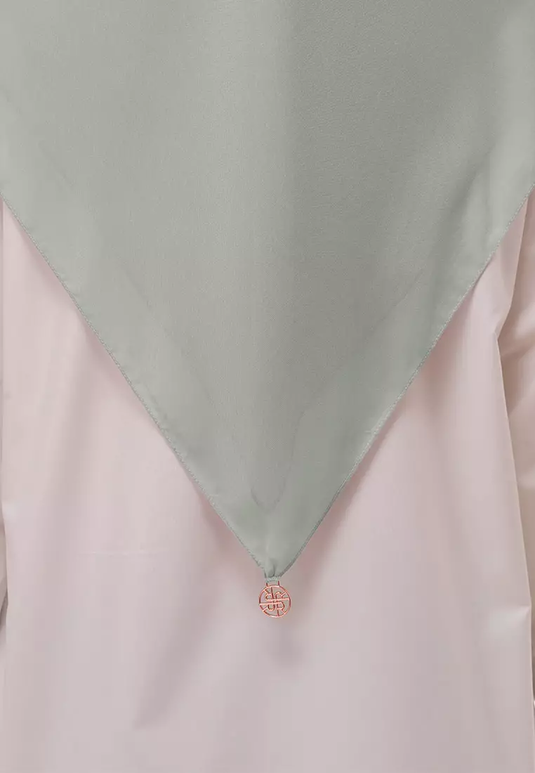 Ria Miranda Silver Green Rarina Scarf