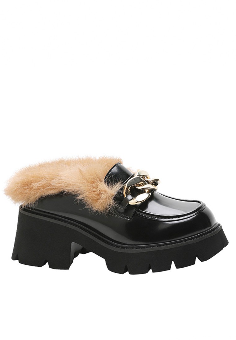 Fluff Leather Loafers SB960-22