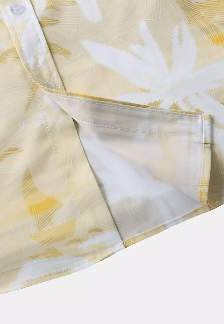 Hawaiian Print Short Sleeve Shirt YL-C297