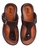 Louis Cuppers brown Toe Post Sandals 2A4A2SHCA9B0DCGS_4