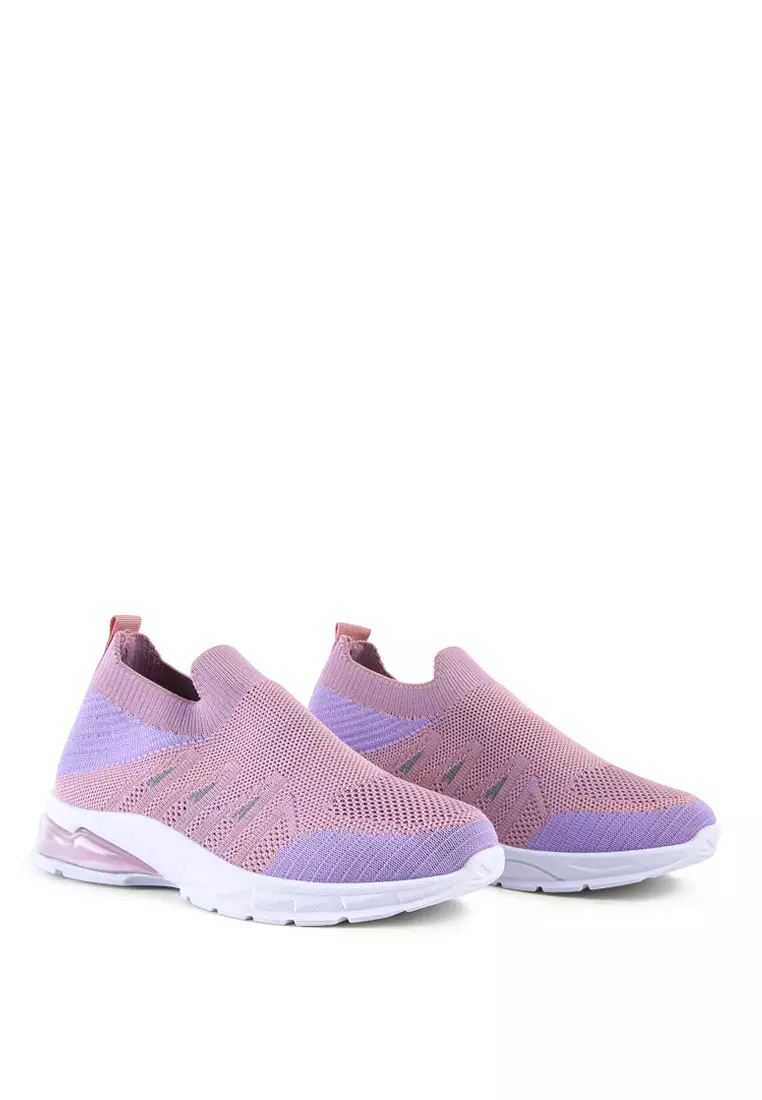 Kids purple clearance sneakers