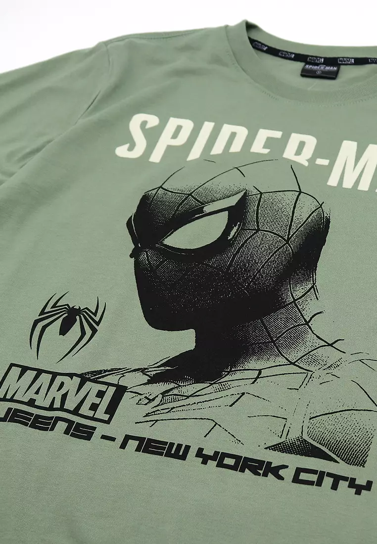 Mens Licensed Graphic T-Shirt "Spidey Queens"