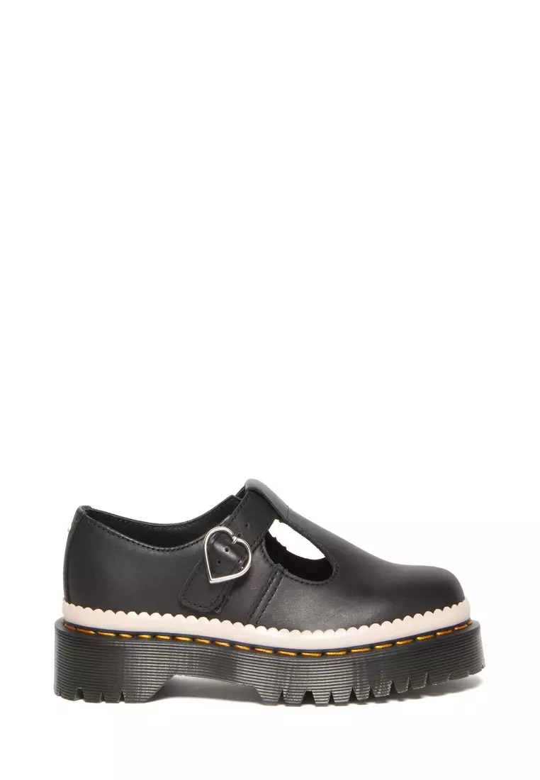 Discount on Dr. Martens  shoes - SKU: Polley Bex Nappa Luxe Soft Leather Mary Jane Black shoes Women