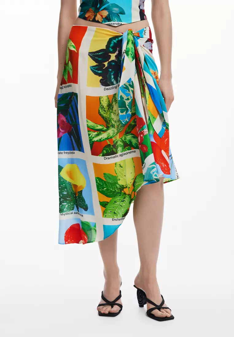 Buy Desigual Tyler McGillivary postcard pareo 2026 Online | ZALORA