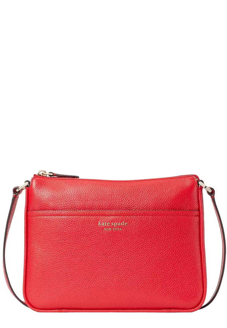 Run Around Medium Crossbody Bag in Lingonberry pxr00405