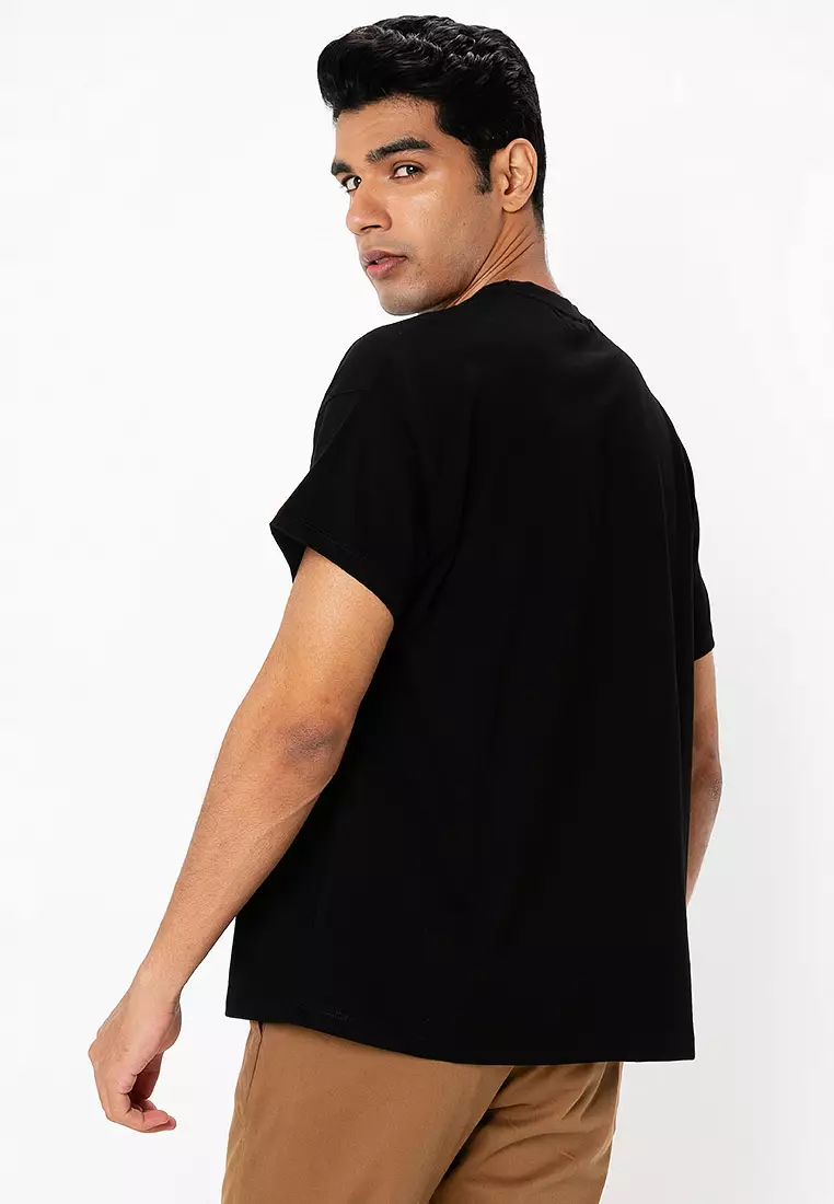 Drop Shoulder, Box Fit Tee