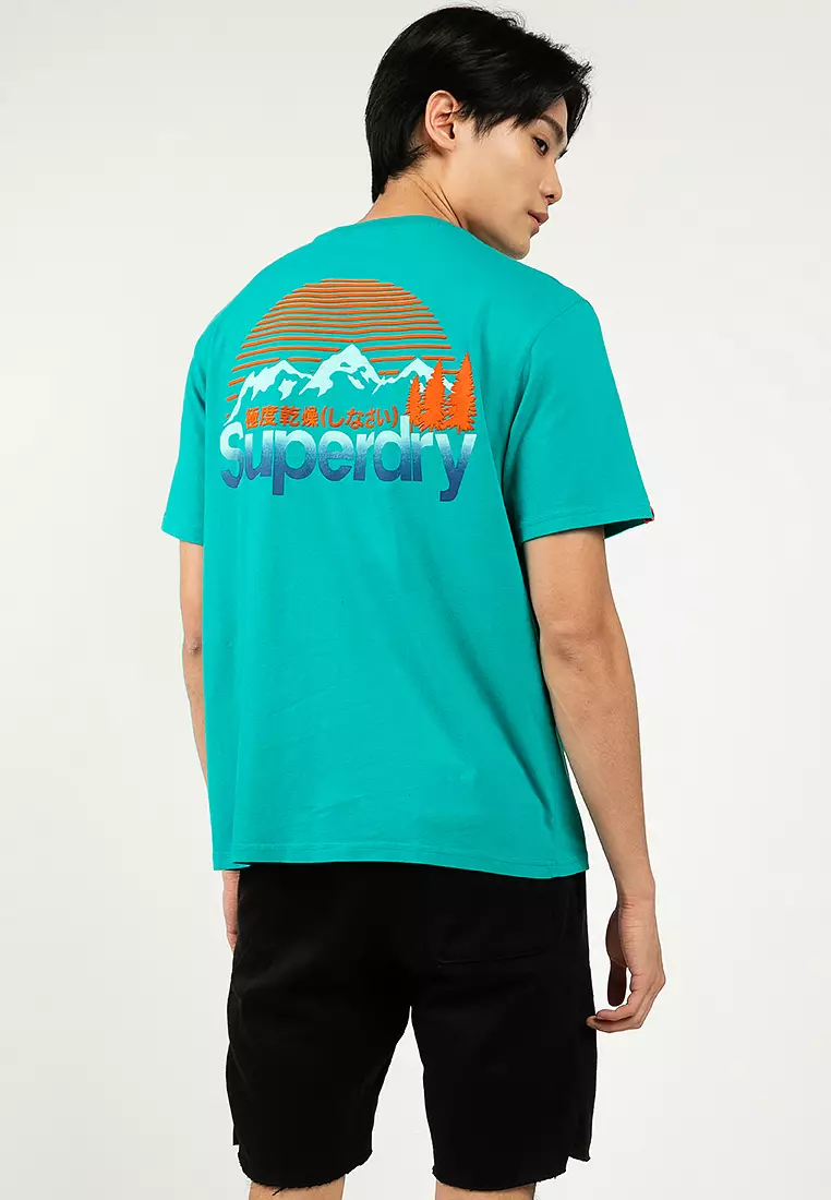 Superdry Great Outdoor Chest Graphc Short Sleeve T-Shirt XL