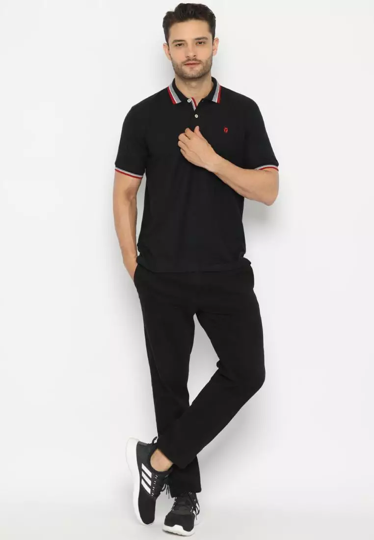 Matsuda Kaus Kerah Pria Polo Shirt Abashiri