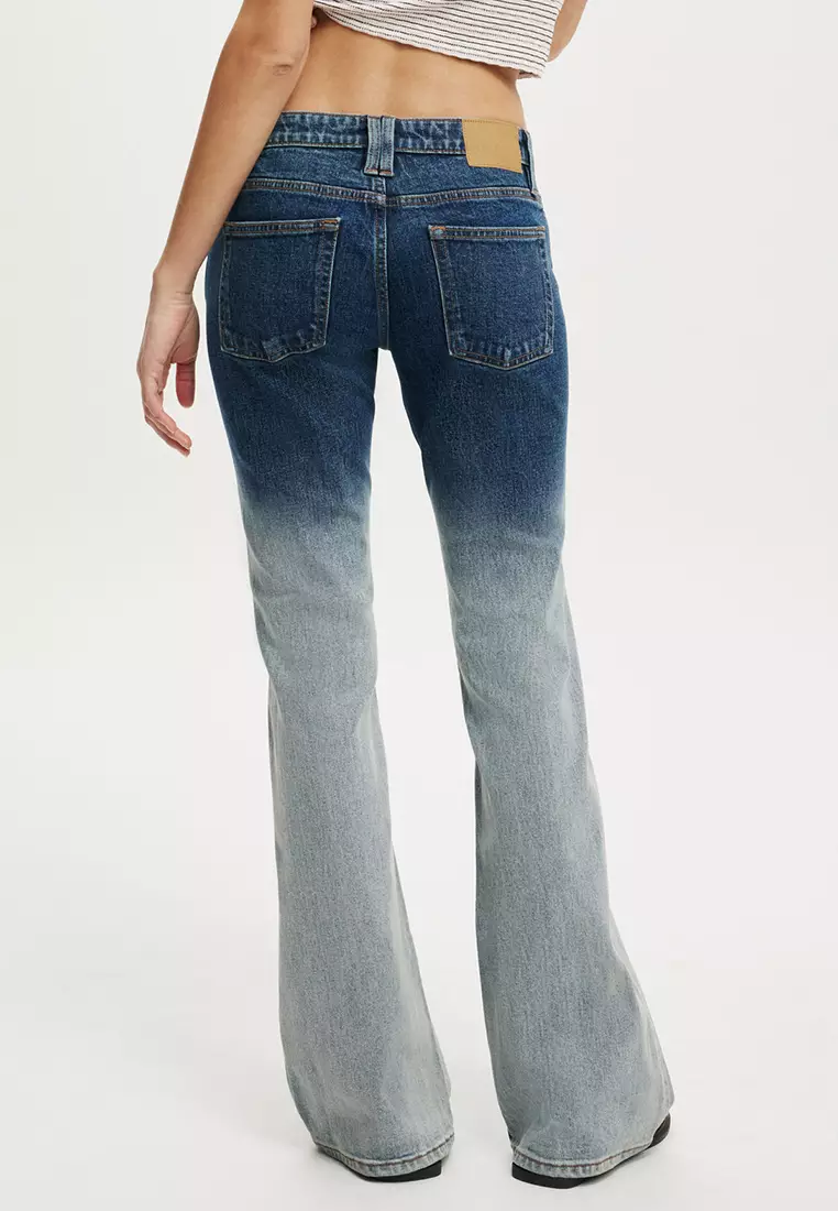 Low Rise Bootcut Jeans