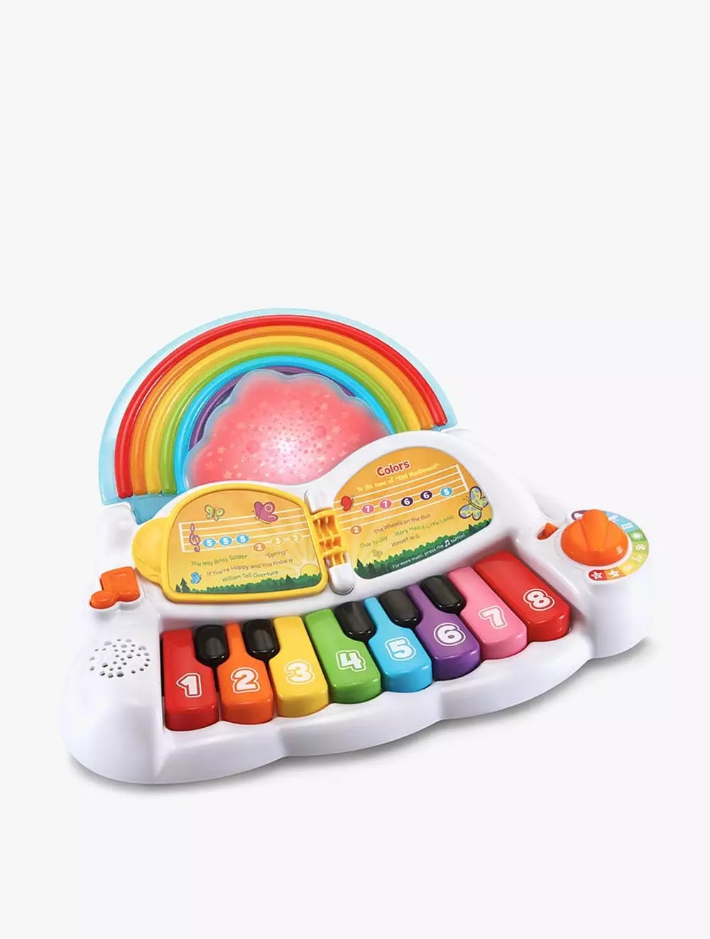 Leapfrog Learn & Groove Rainbow Lights Piano - LPF80-612400 - Multicolor