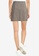 Heather brown Causal Mini Skirt FCDC8AAA168460GS_2