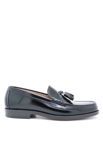 HARUTA black Tassel loafer-MEN-907 3E80ASH6882B80GS_1