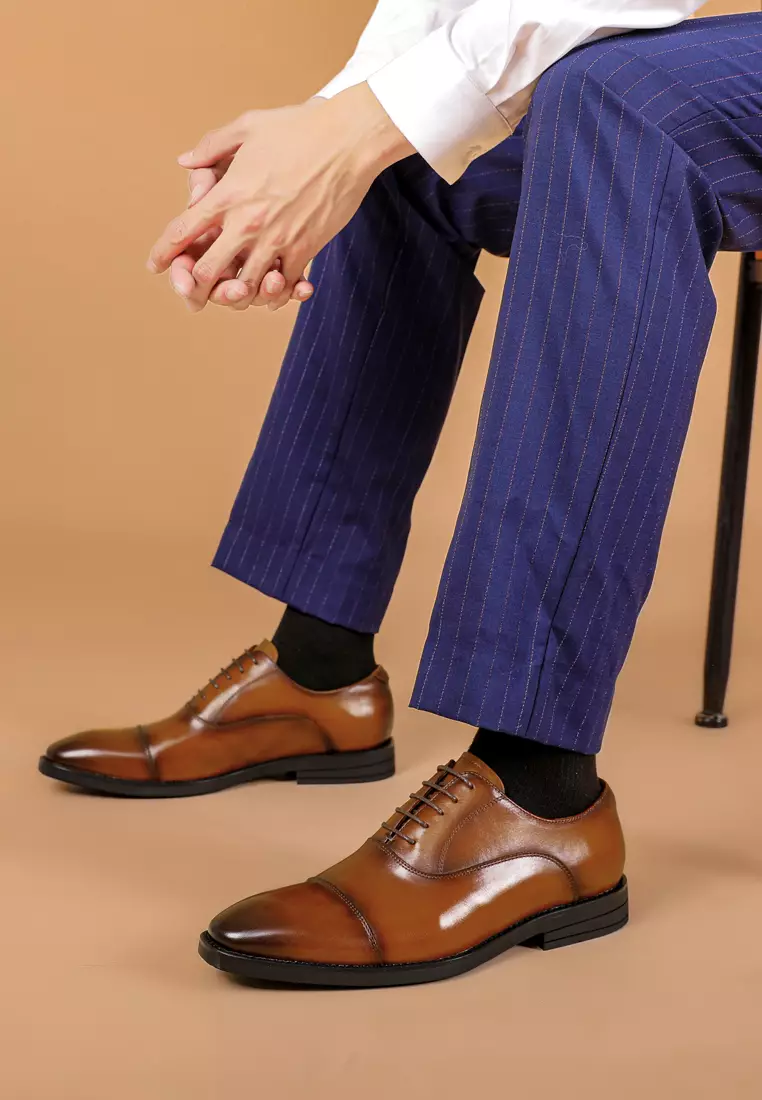 Vintage Leather Oxford MK2021-1