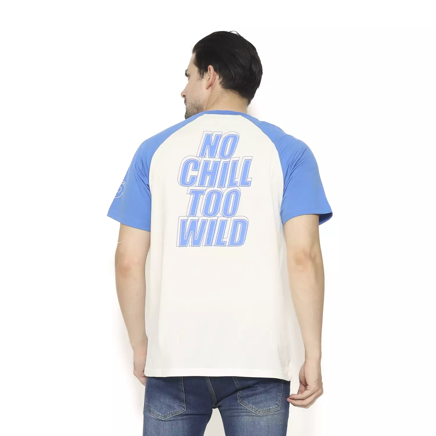 Voxfly Kaos Lengan Pendek Pria No Chill Raglan Men Tee Planet Surf