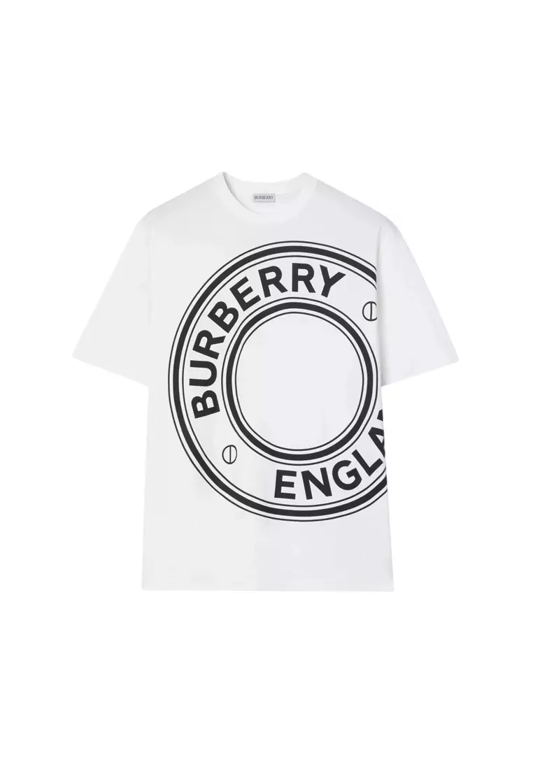 Buy BURBERRY Men's Short Sleeved T-shirt in White 81209491 2026