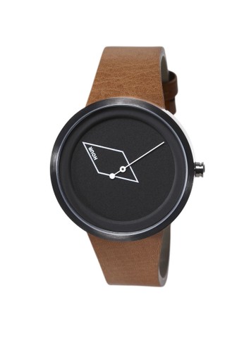 TACS Watch PLP Brown Leather Strap