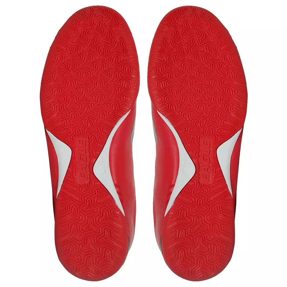 Eagle Sepatu Futsal Sansiro - MERAH/HITAM