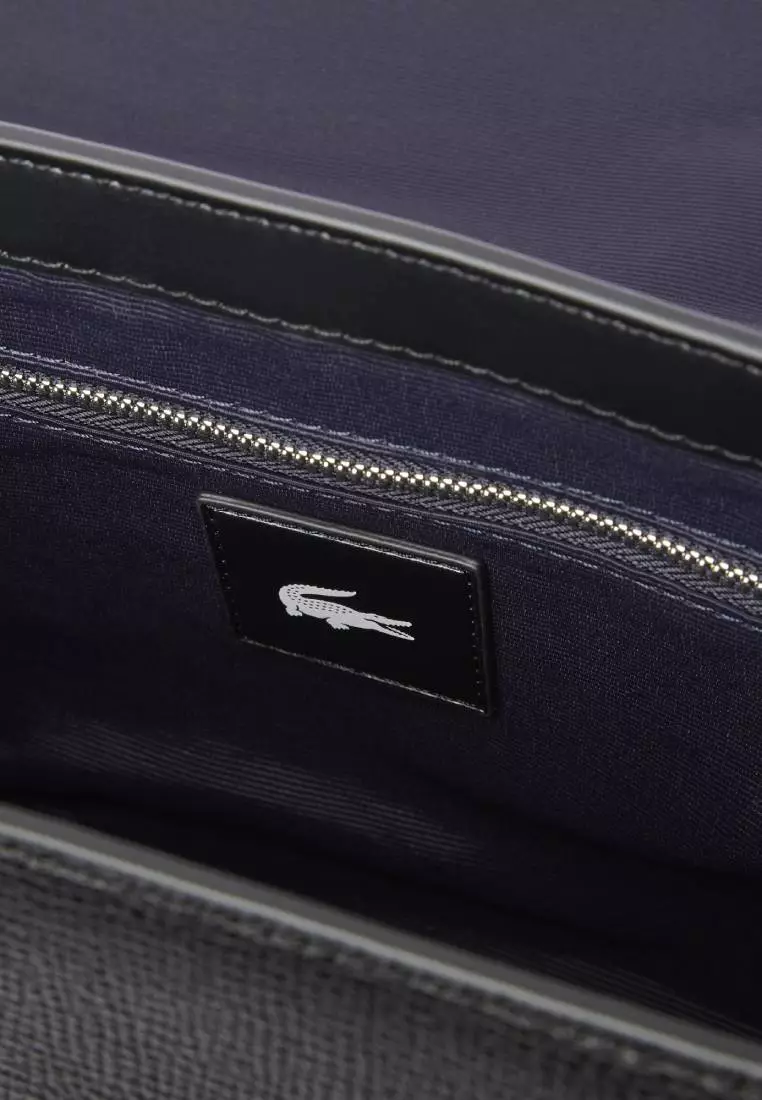 Ossian Flap Close Leather Satchel