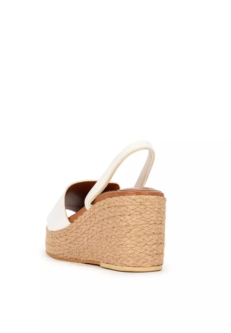 Sling Back Wedge Sandals