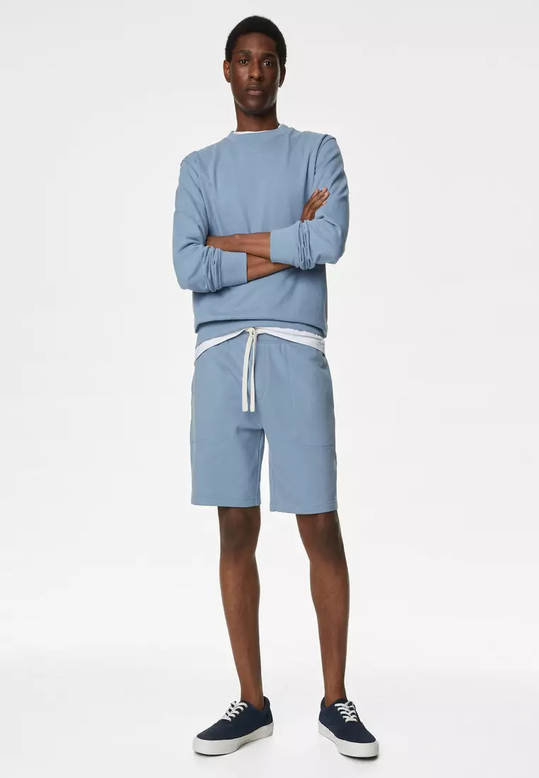M&s cotton shorts store