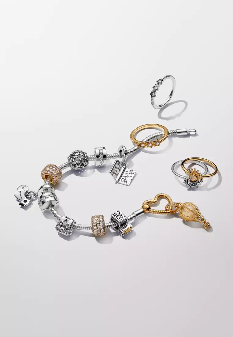 Pandora 14k Gold Plated Two-tone Adventure Car Charm