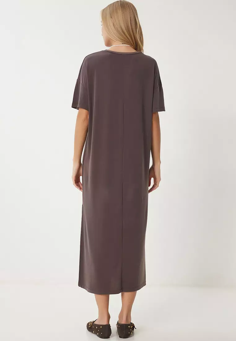 Oversize Basic Summer Knitted Dress