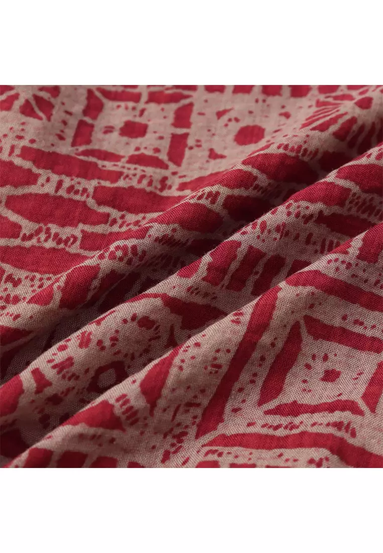 Printed Short-Sleeved Shirt YL5820