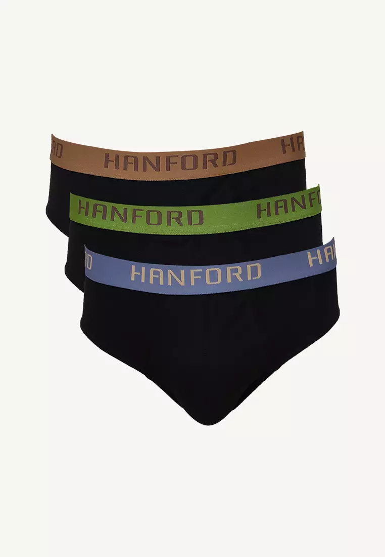 Regular Cotton Men's Briefs Earth01 Collection - Assorted (3in1 Pack)