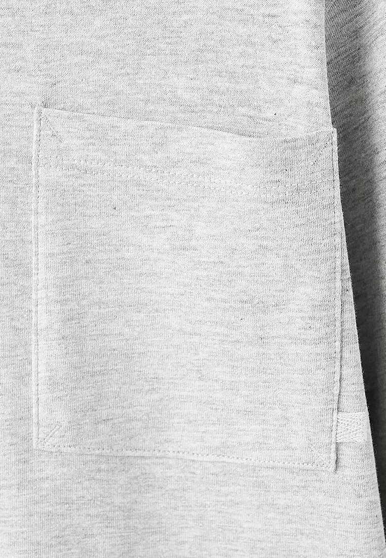 Long-Sleeved T-Shirt with Pocket