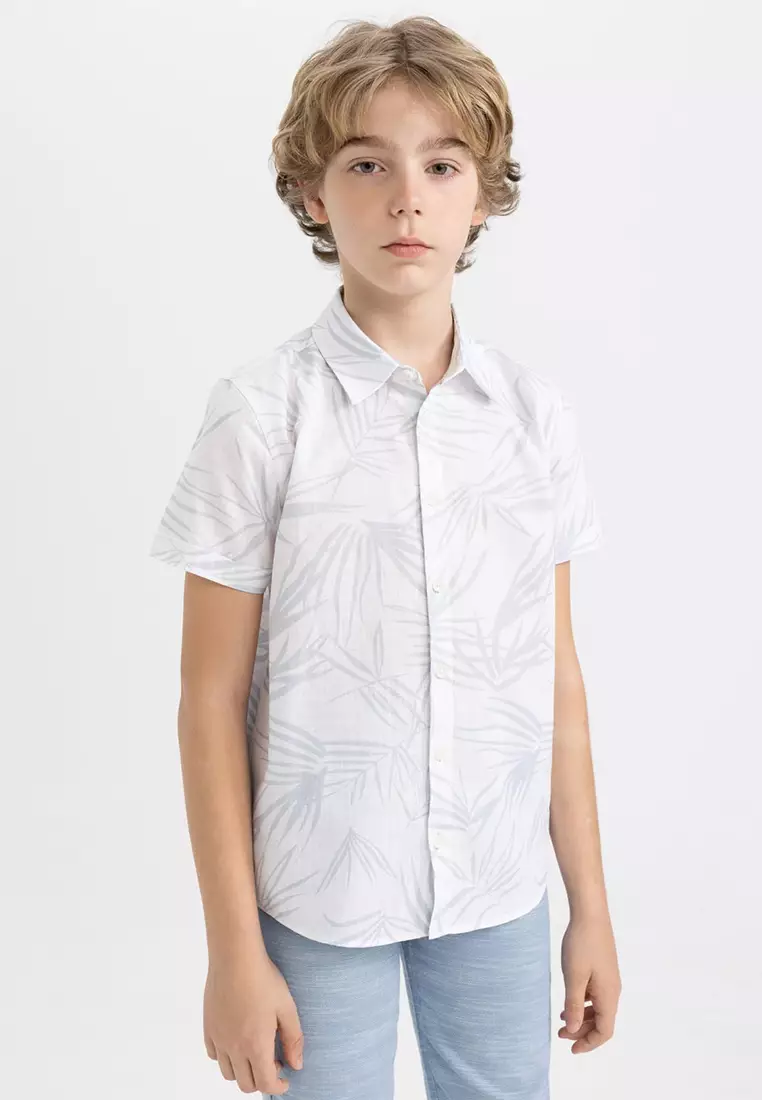 Cotton Collared Shirt