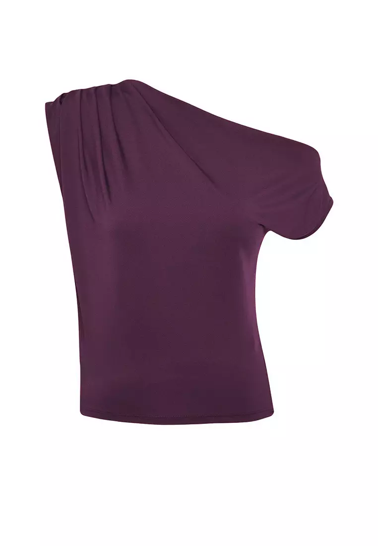 Asymmetric Collar Blouse