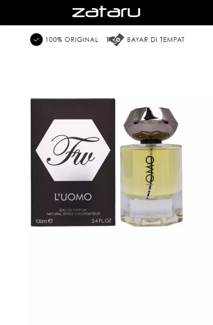 Fragrance World Fw L'Uomo Man - 100 ML (Parfum Pria)
