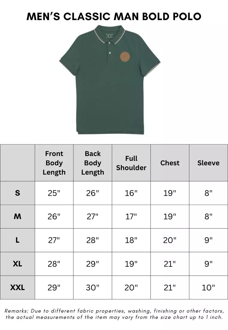 Men's Classic Man Bold Polo