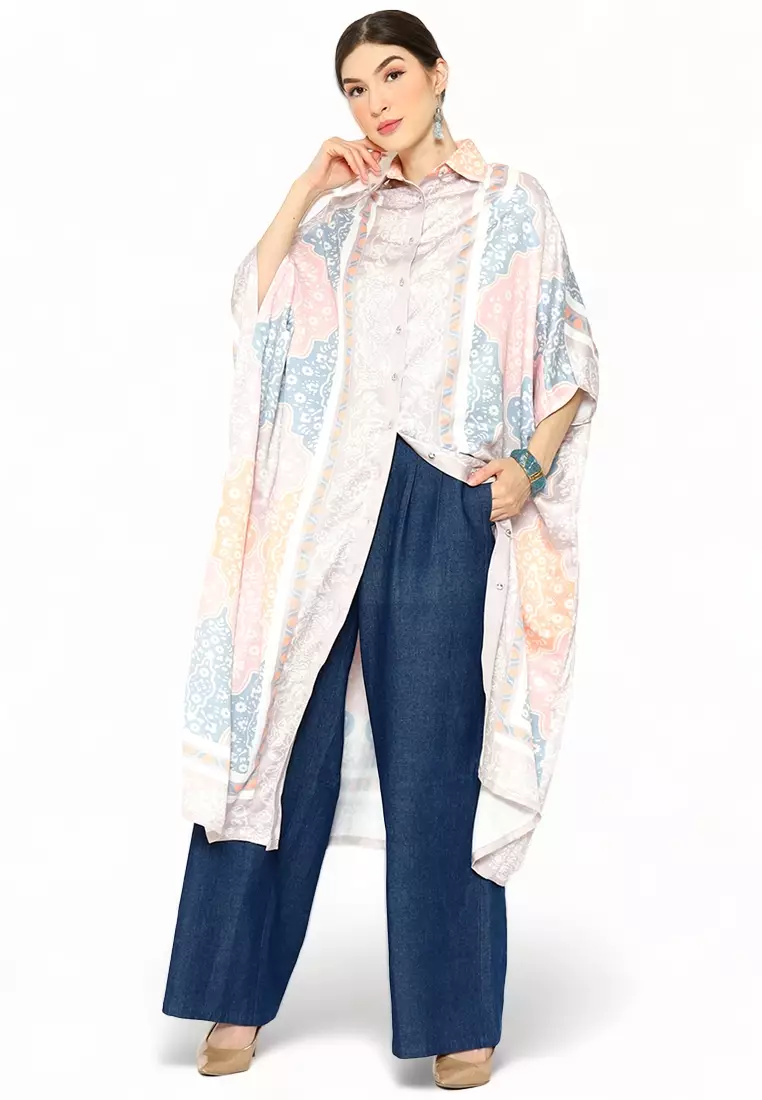 Kanzi Collared Kaftan